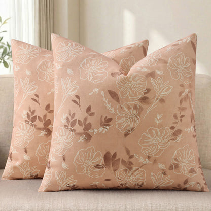 decorUhome Throw Pillow Covers 18x18 inch Decorative Pillow Covers for Couch