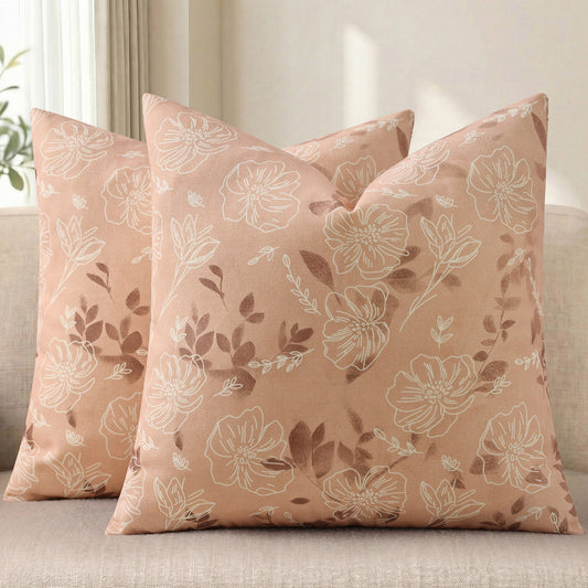 decorUhome Throw Pillow Covers 18x18 inch Decorative Pillow Covers for Couch