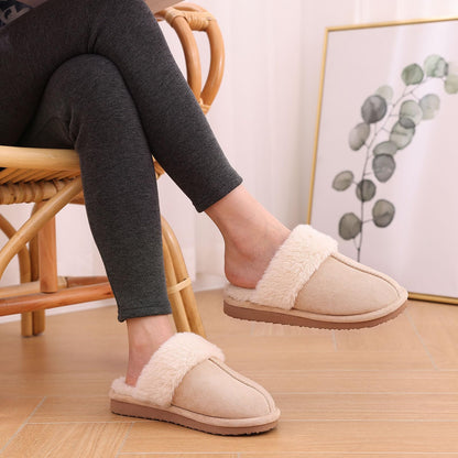 Crestar Women's Fuzzy Slippers with Memory Foam, Winter Warm Slip on House Shoes Indoor and Outdoor,