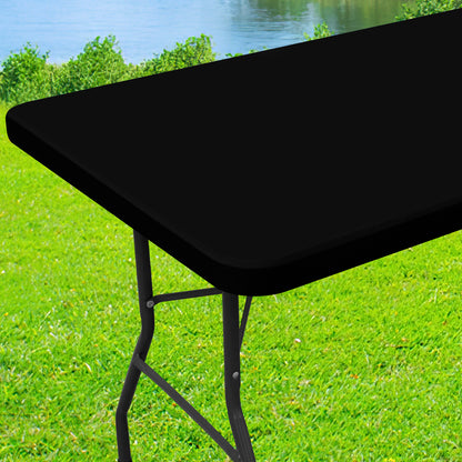 decorUhome Round Stretch Spandex Tablecloth
