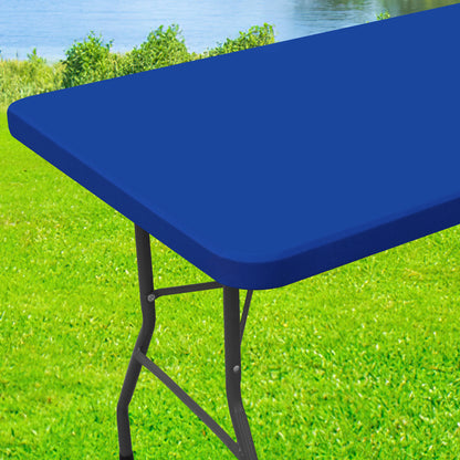 decorUhome Round Stretch Spandex Tablecloth