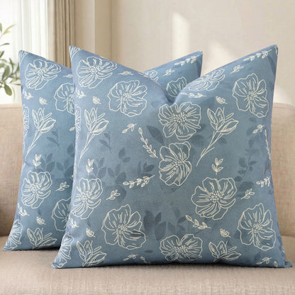 decorUhome Throw Pillow Covers 18x18 inch Decorative Pillow Covers for Couch