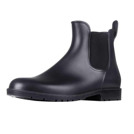 Comwarm Women's Ankle Rain Boots Waterproof Chelsea Boots