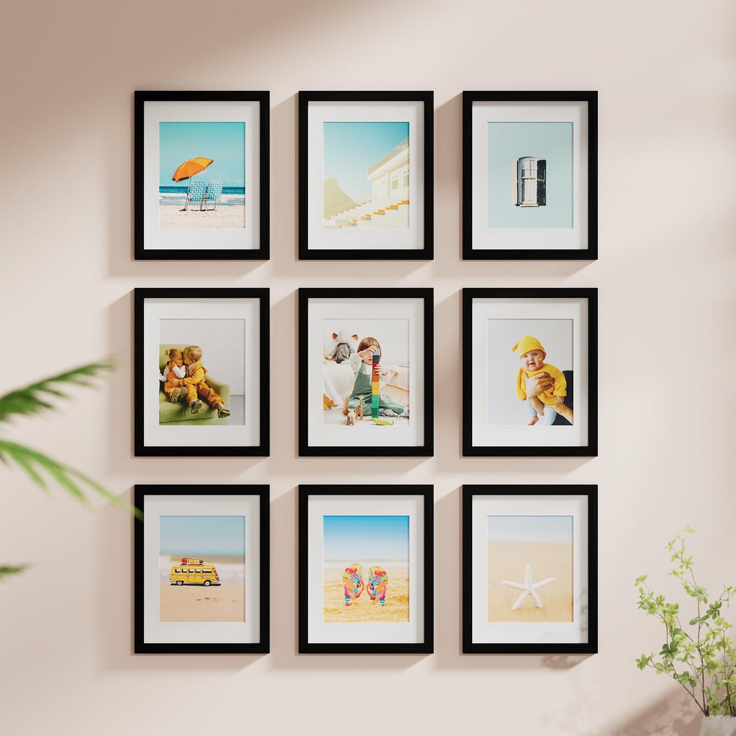 decorUhome 11x14 Matted to 8x10 Picture Frame