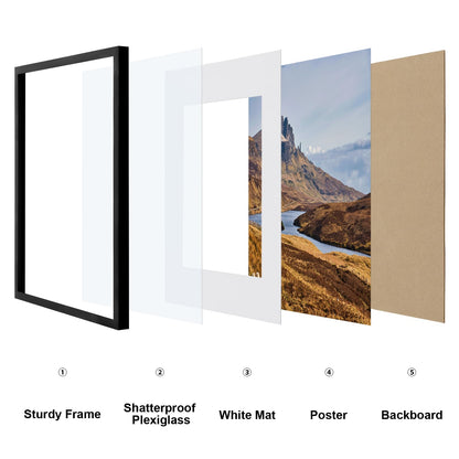 decorUhome 16x20 Picture Frame for Wall