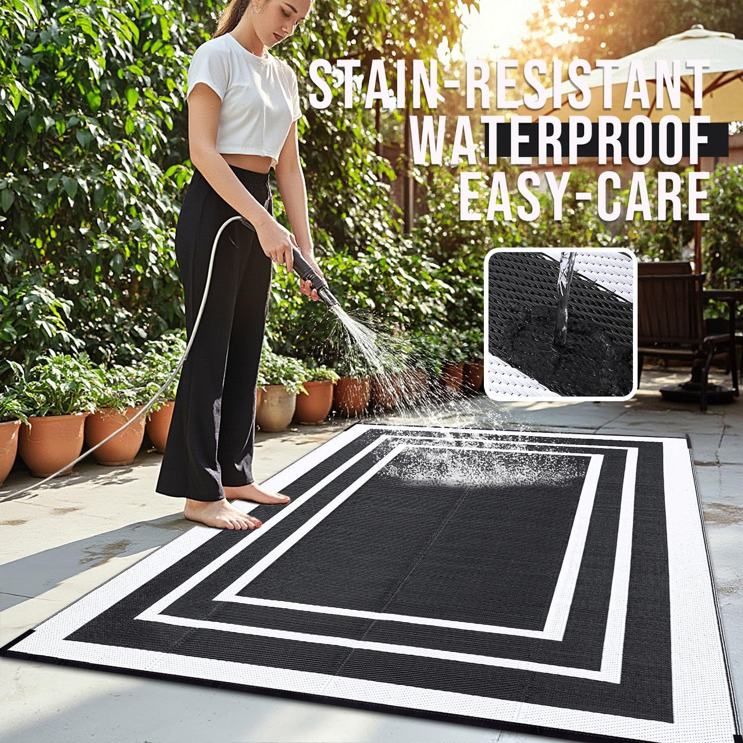 Smiry Straw Outdoor Rugs