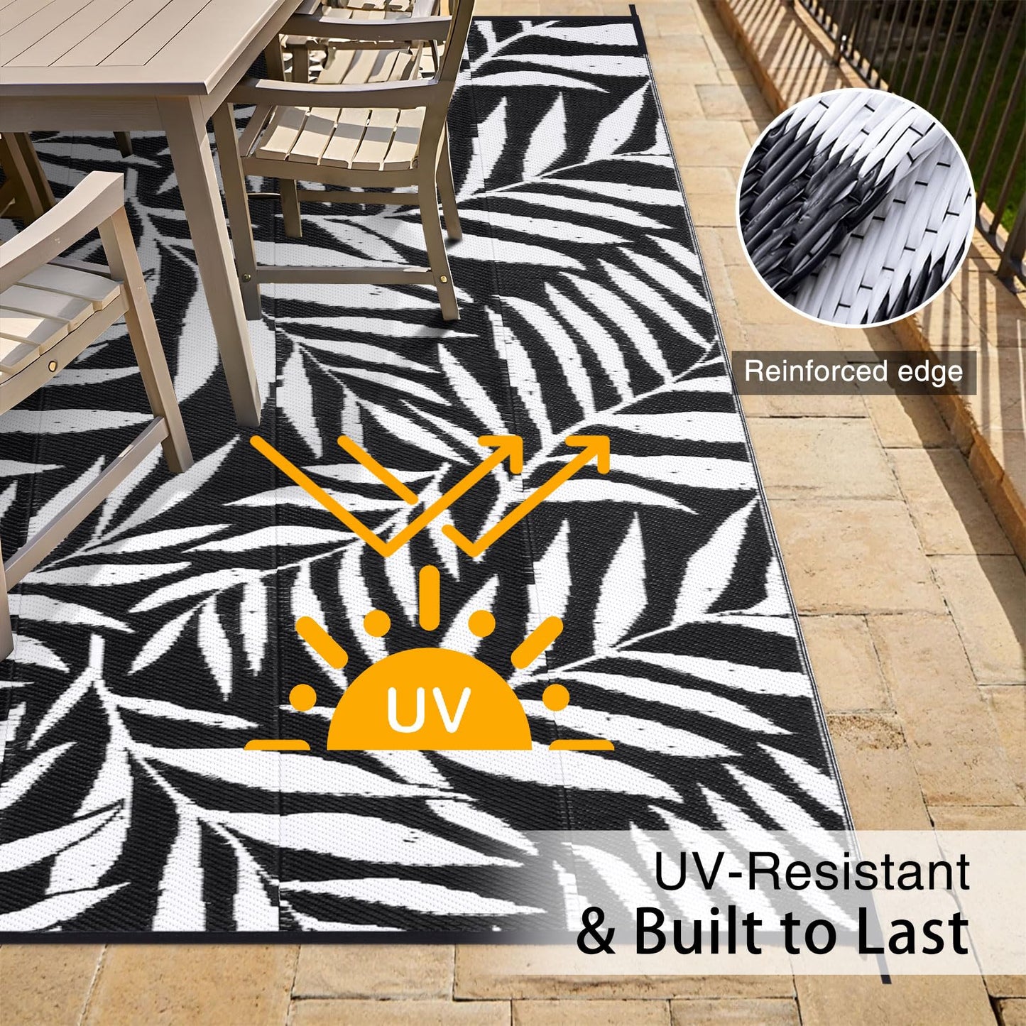 Smiry Leafty Outdoor Rugs