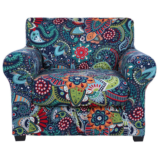 Smiry Couch Chair Cover with Separate Cushion Cover