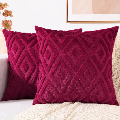 decorUhome Set of 2 Decorative Throw Pillow Covers