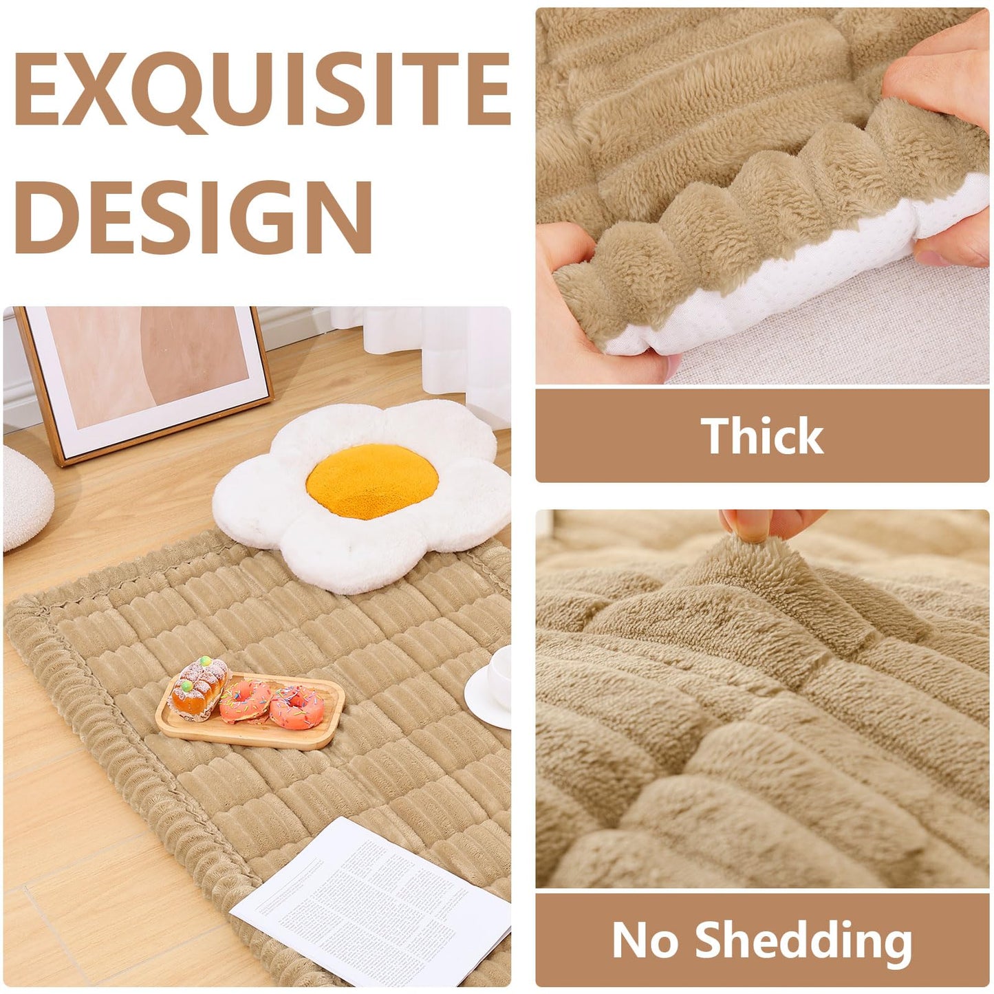 decorUhome Couch Covers for 3 Cushion Couch Sofa