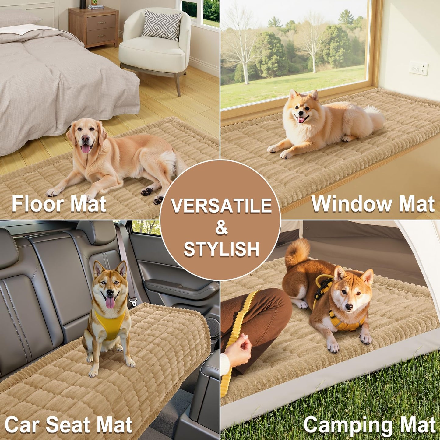 decorUhome Couch Covers for 3 Cushion Couch Sofa