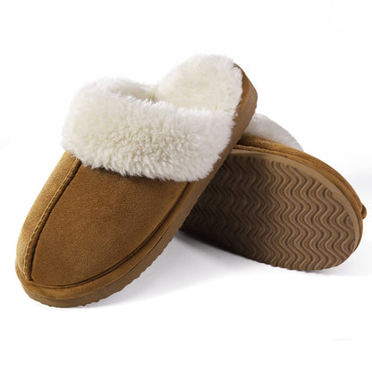 Litfun Women's Fuzzy Memory Foam Slippers