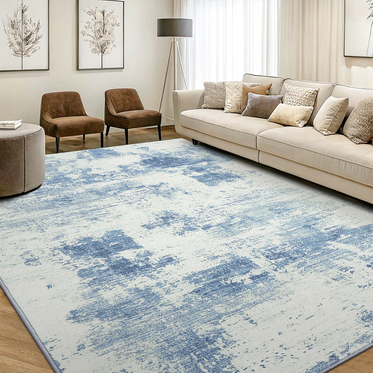 Simmore Vintage Area Rug for Living Room