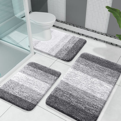 Buganda Bathroom Rugs Sets 3 Pieces