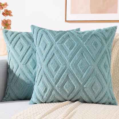 decorUhome Set of 2 Decorative Throw Pillow Covers