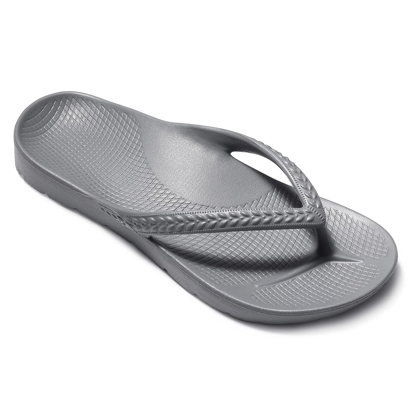 Smile Popcorn Women's Flip Flops Lightweight Thong Sandals Summer Beach Sandals with Arch Support