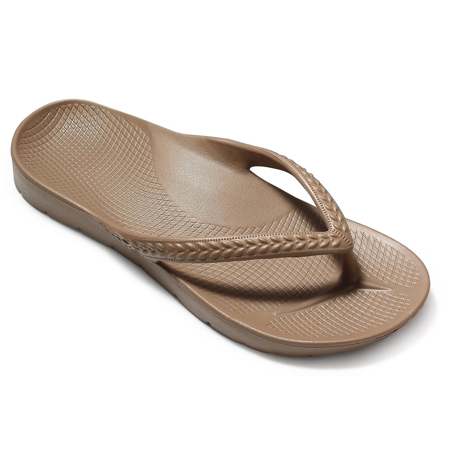 Smile Popcorn Women's Flip Flops Lightweight Thong Sandals Summer Beach Sandals with Arch Support