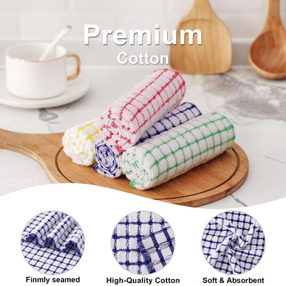 decorUhome 100% Cotton Super Soft Dish Cloths