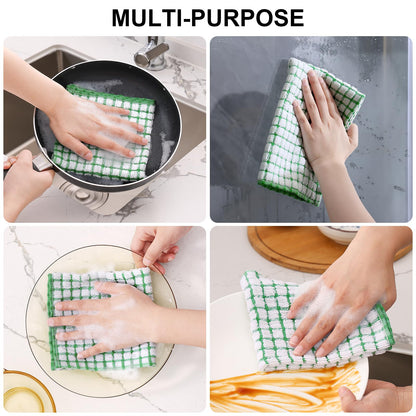 decorUhome 100% Cotton Super Soft Dish Cloths