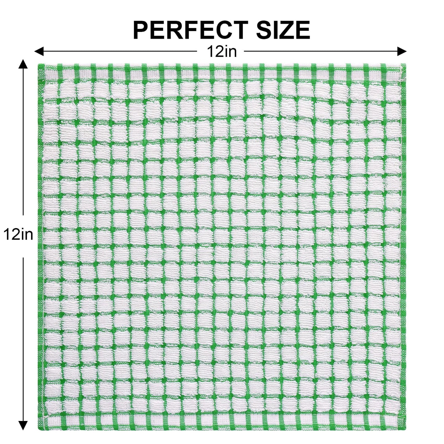 decorUhome 100% Cotton Super Soft Dish Cloths
