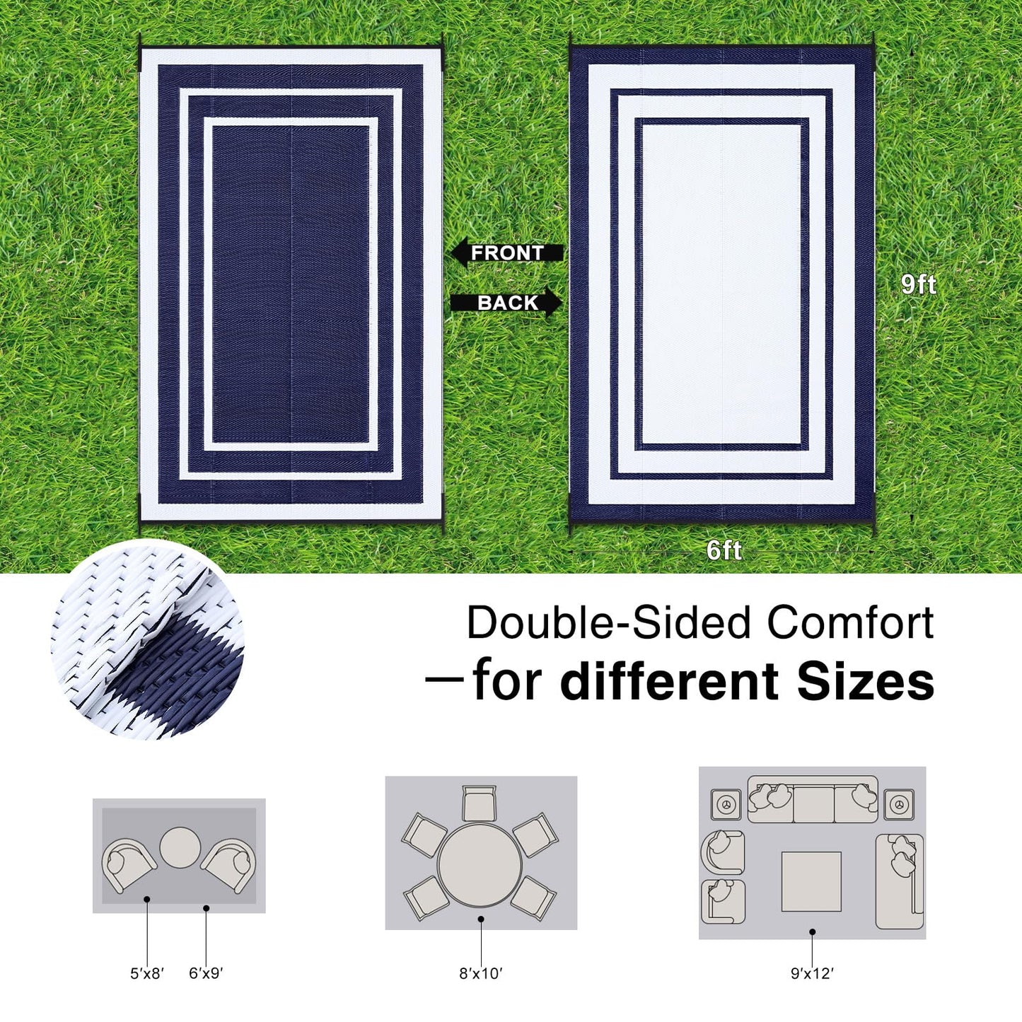 Smiry Straw Outdoor Rugs