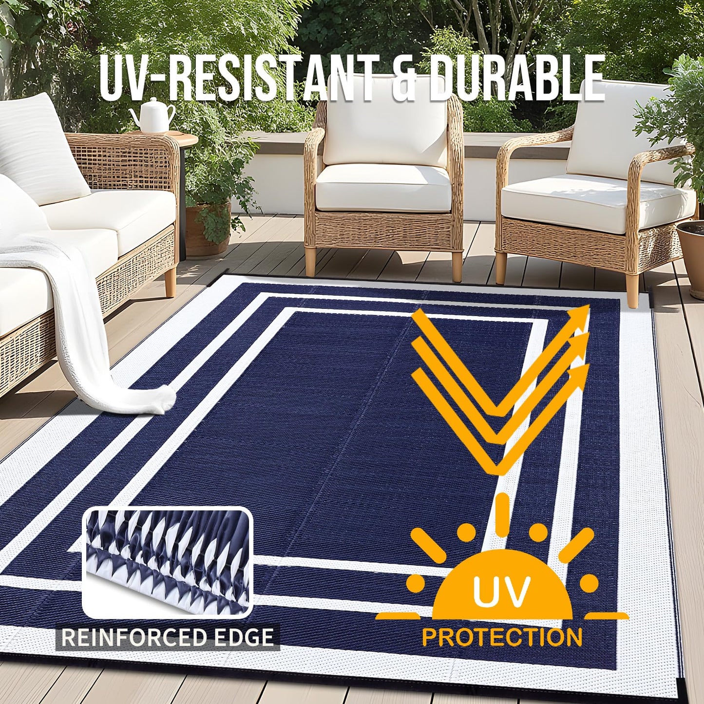 Smiry Straw Outdoor Rugs