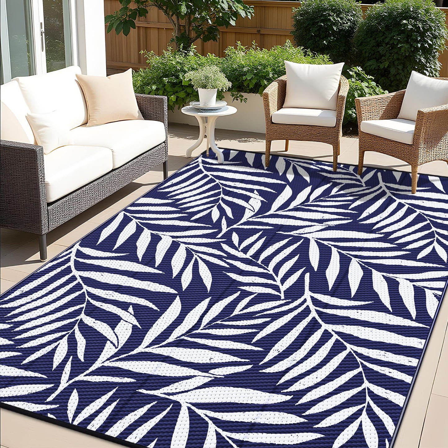 Smiry Leafty Outdoor Rugs