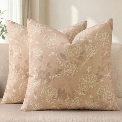 decorUhome Throw Pillow Covers 18x18 inch Decorative Pillow Covers for Couch