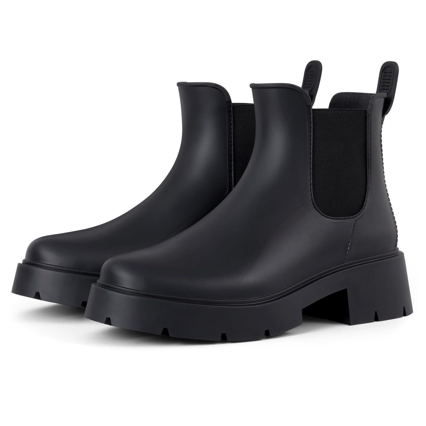 Comwarm Women's Ankle Rain Boots Waterproof Chelsea Boots