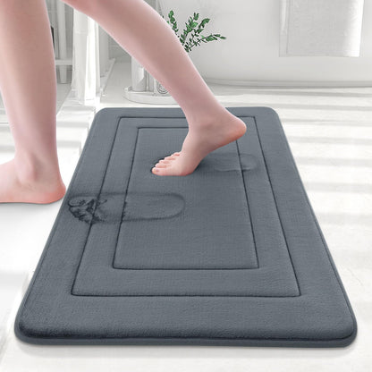 Buganda Memory Foam Bathroom Rug