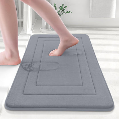 Buganda Memory Foam Bathroom Rug