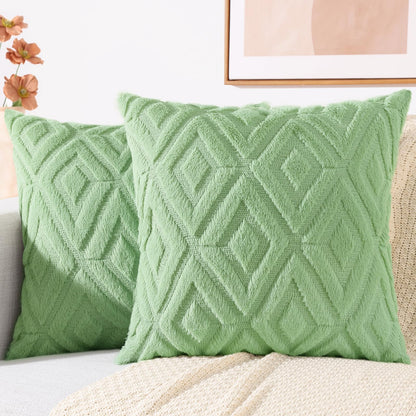 decorUhome Set of 2 Decorative Throw Pillow Covers