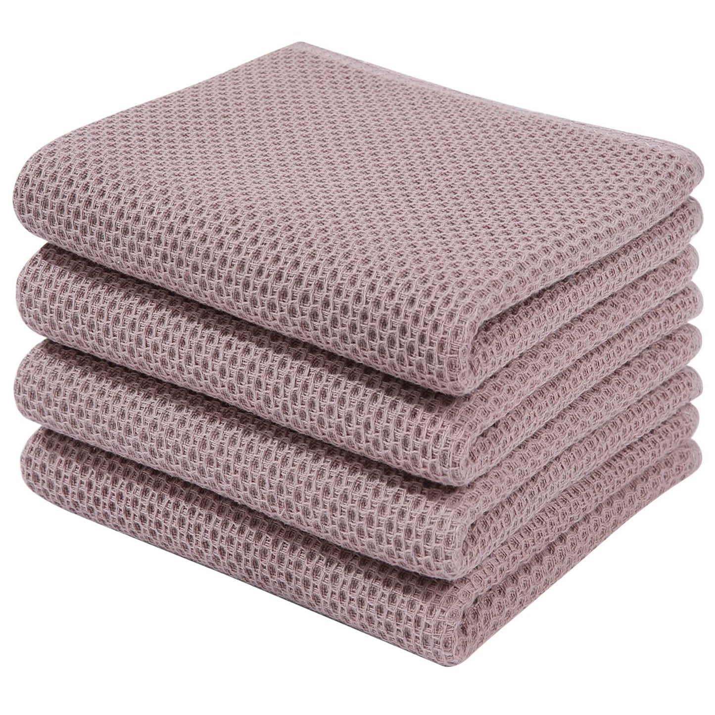 Simmore Cotton Waffle Weave Dish Towels and Dishcloths