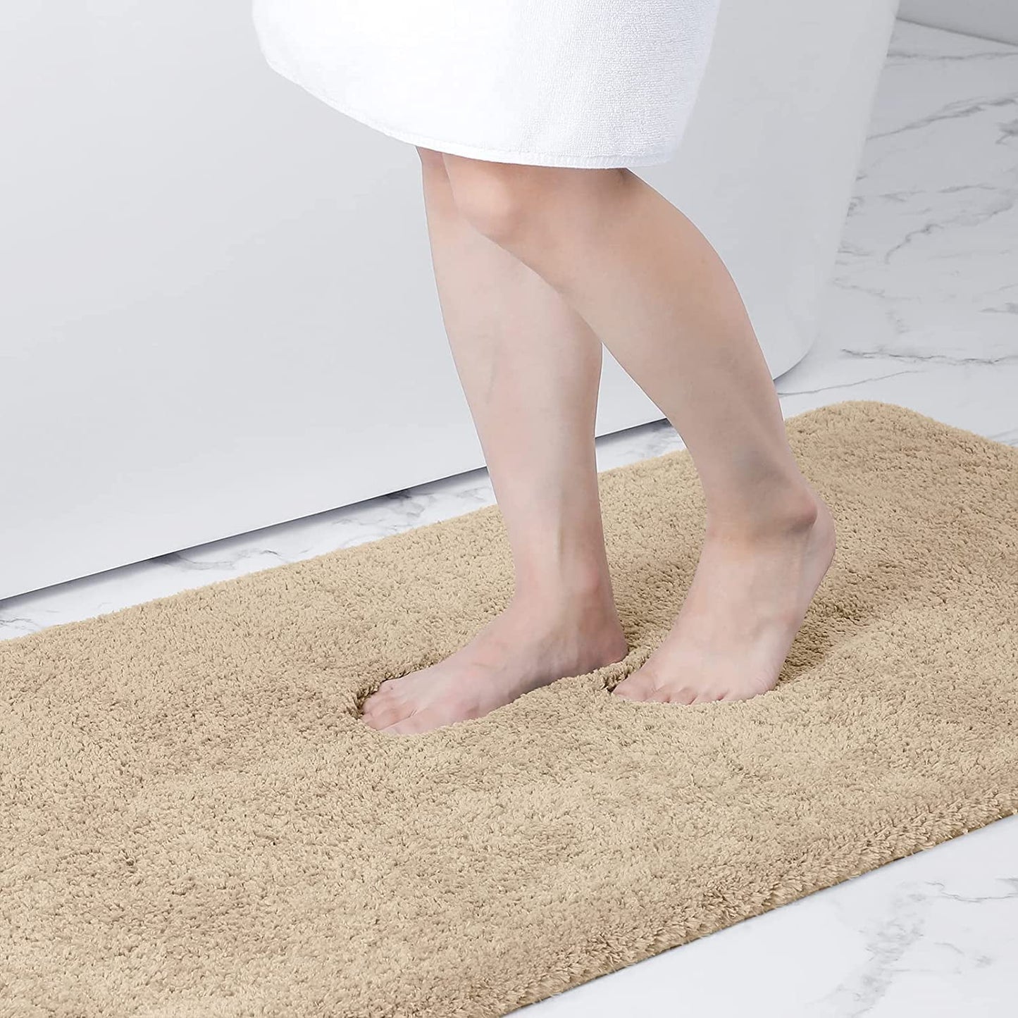 Buganda Microfiber Bathroom Rugs