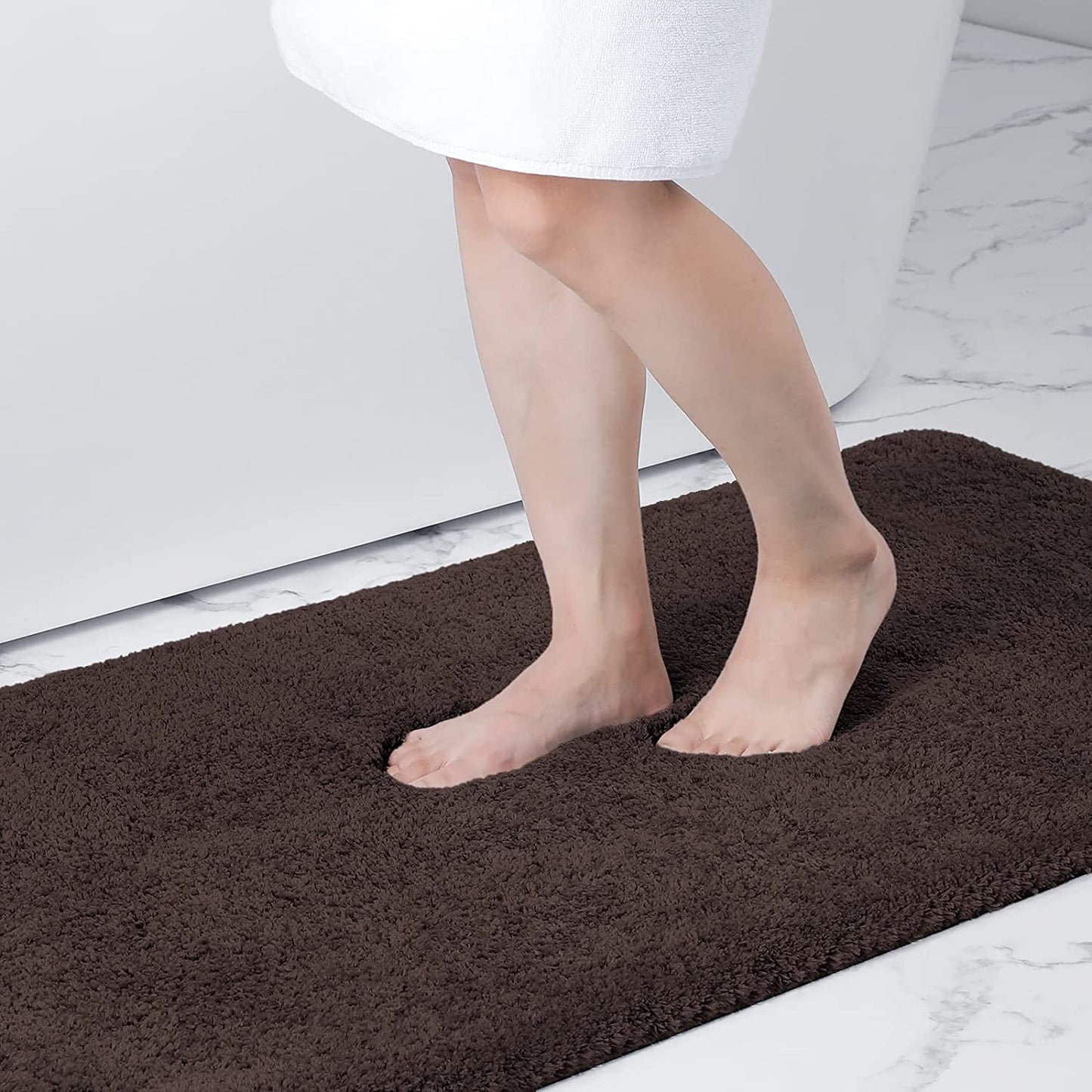 Buganda Microfiber Bathroom Rugs