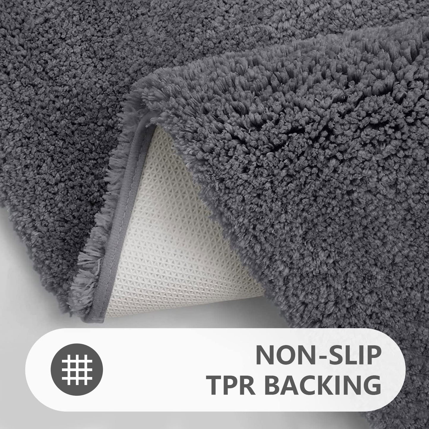 Buganda Microfiber Bathroom Rugs