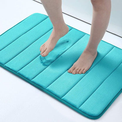 Buganda Memory Foam Bathroom Rugs