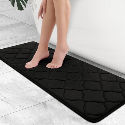 Buganda Memory Foam Bathroom Rugs