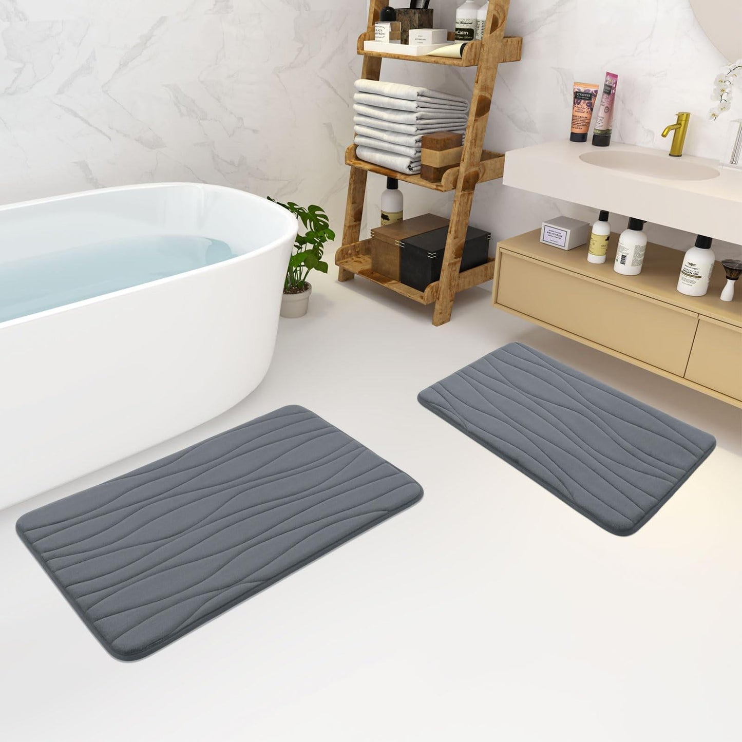 Smiry Memory Foam Bath Mat