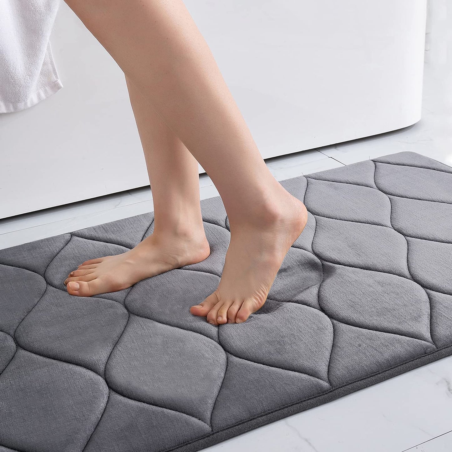 Smiry Memory Foam Bathroom Rugs
