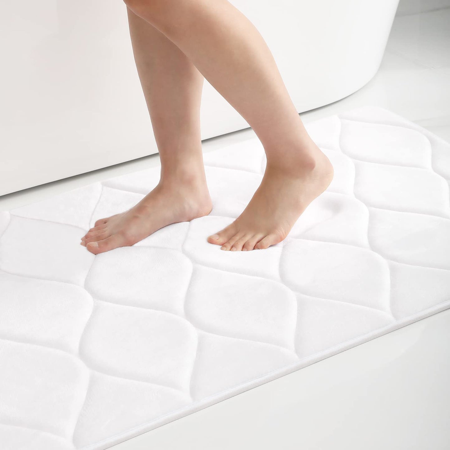 Smiry Memory Foam Bathroom Rugs