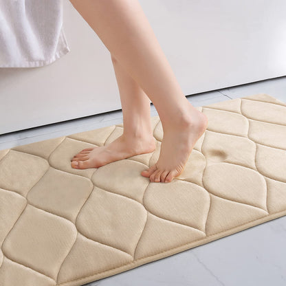 Smiry Memory Foam Bathroom Rugs