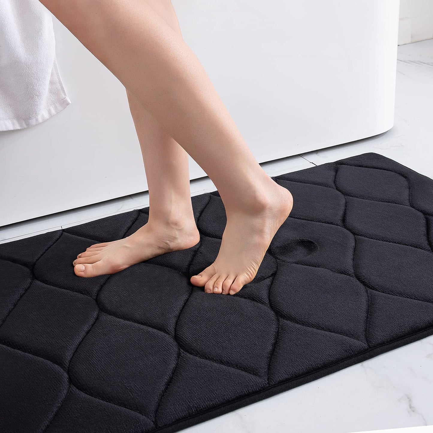 Smiry Memory Foam Bathroom Rugs