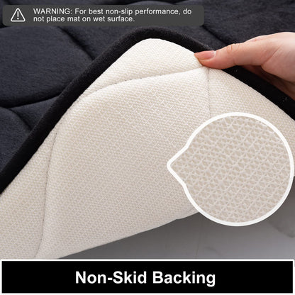 Smiry Memory Foam Bathroom Rugs