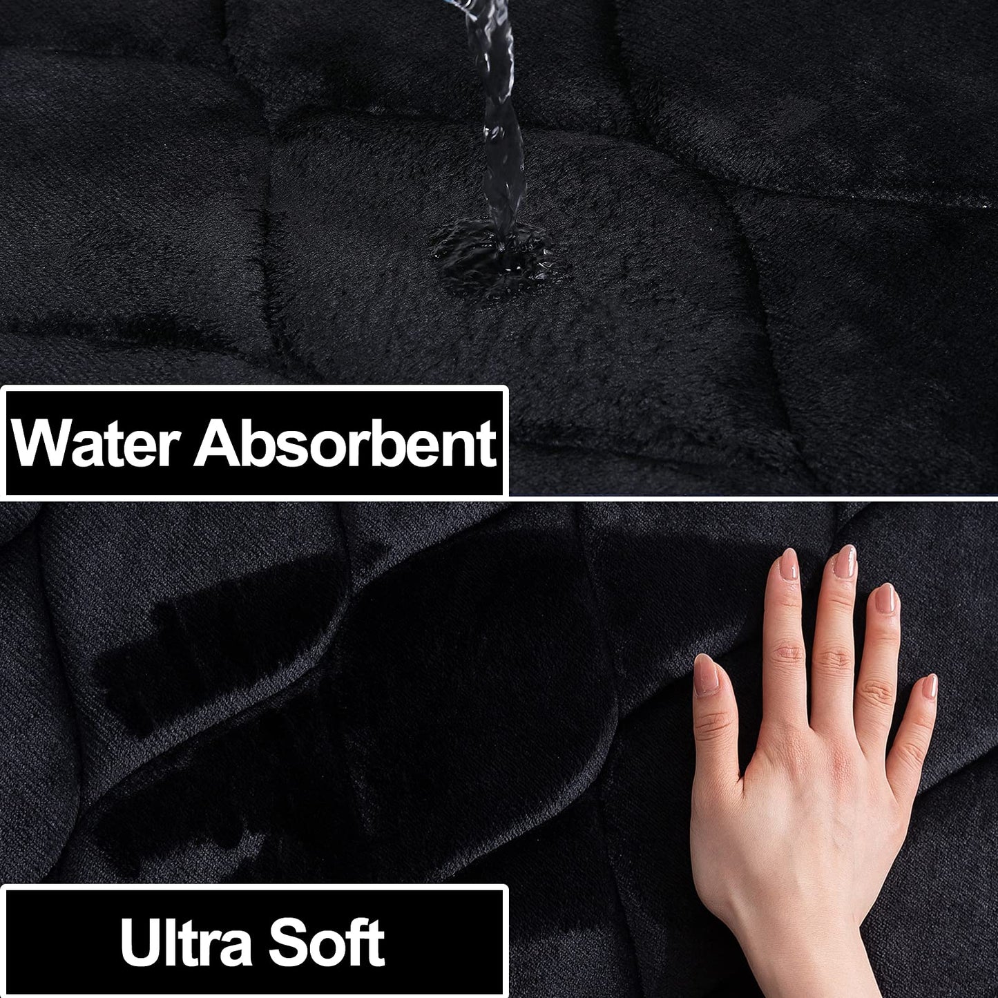 Smiry Memory Foam Bathroom Rugs