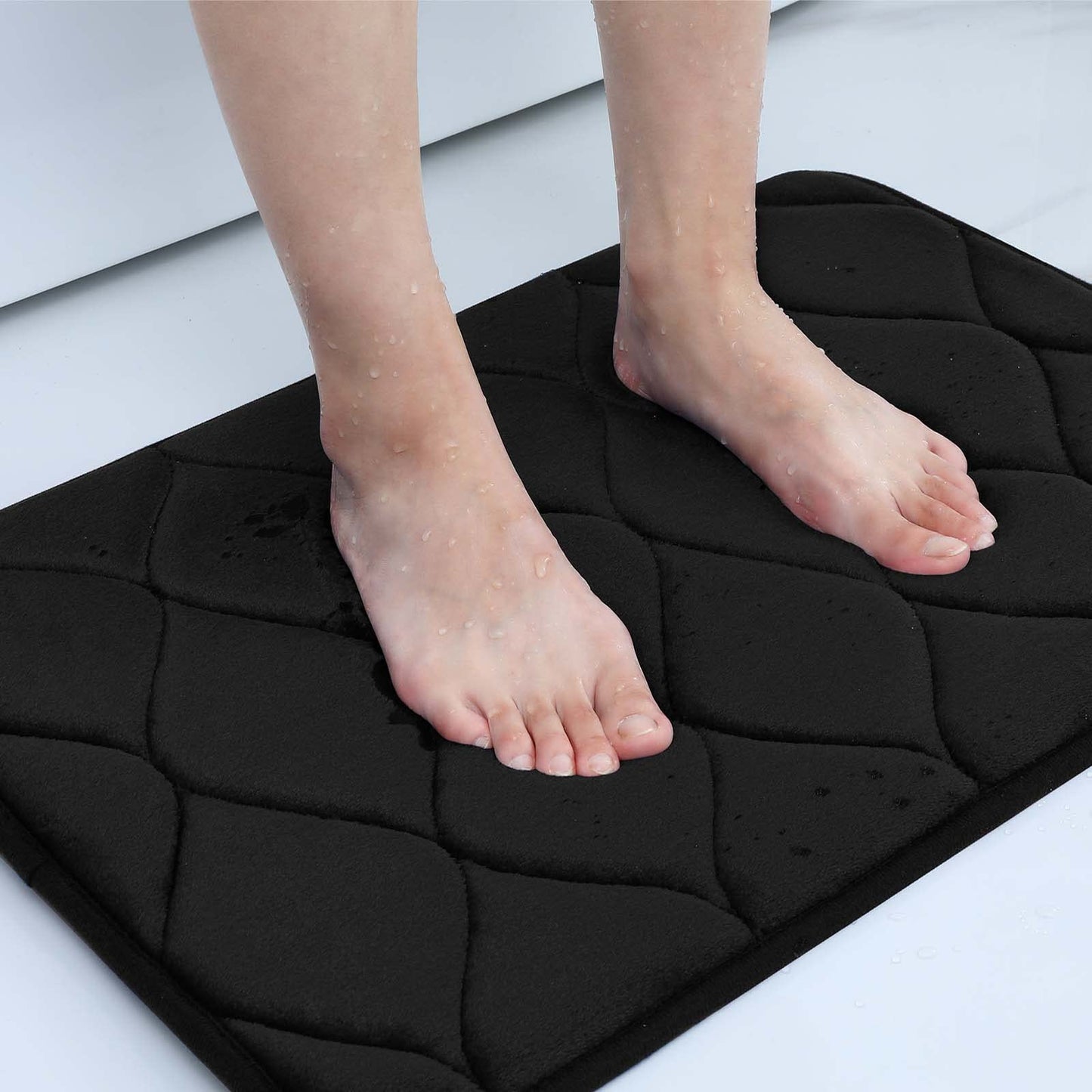 Smiry Memory Foam Bathroom Rugs