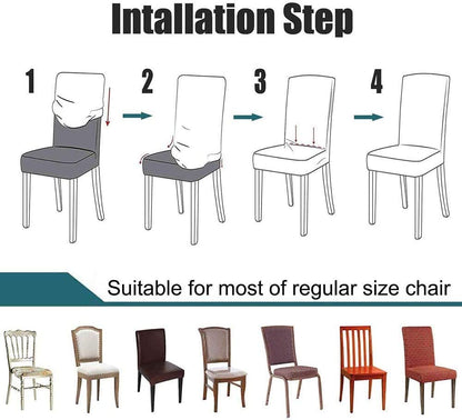Smiry Chair Covers for Dining Room