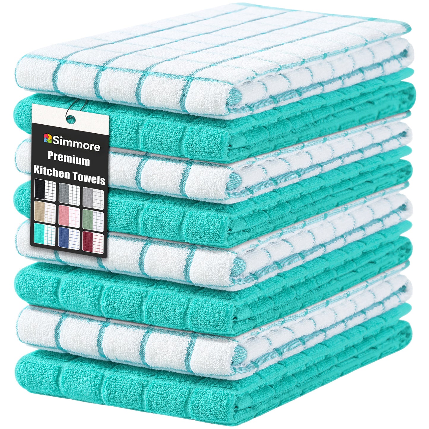 Simmore pure Cotton Terry Kitchen Towels