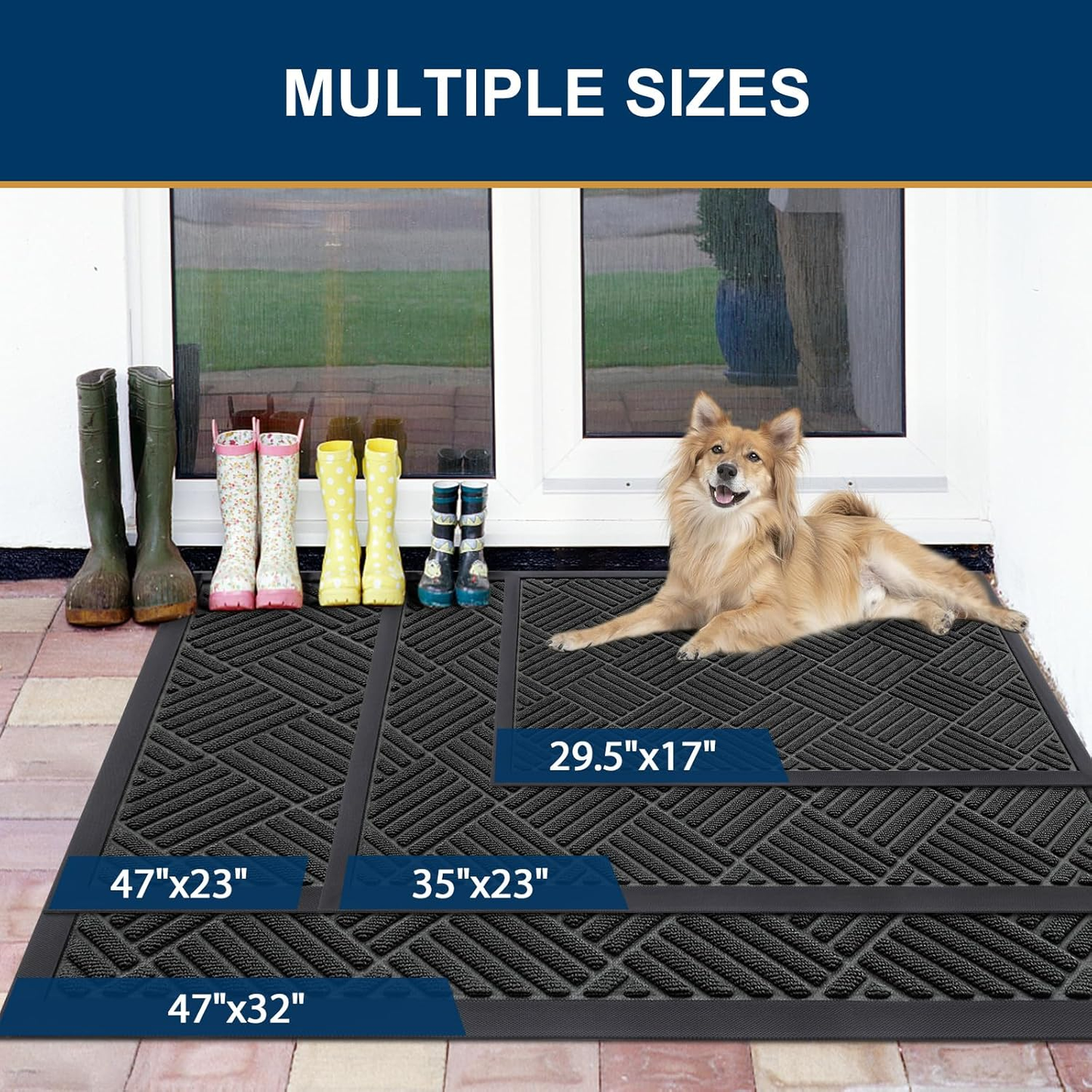 Buganda Door Mat Outside