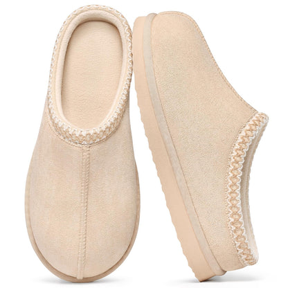 Litfun Memory Foam Slippers for Women Men Cozy Warm House Shoes Indoor and Outdoor